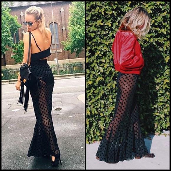 Stone Cold Fox Dresses & Skirts - *RARE* STONE COLD FOX SHEER STAR SKIRT REFORMATION
